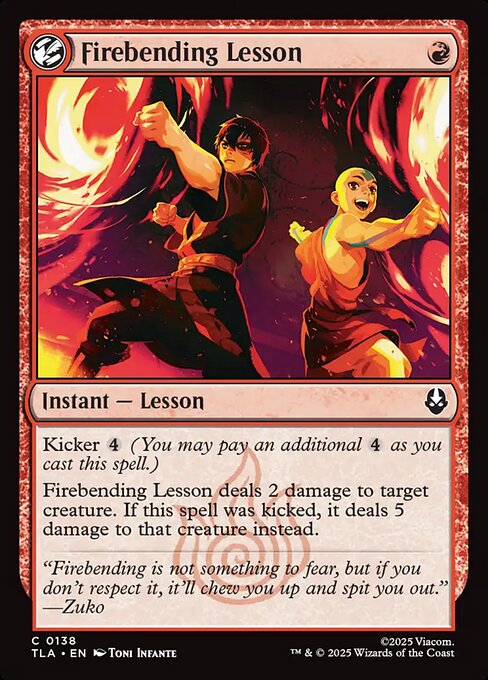 Firebending Lesson